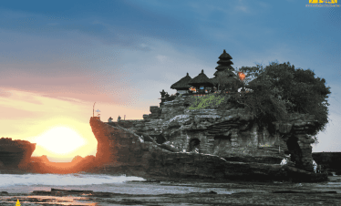 Tanah Lot Temple Sunset View