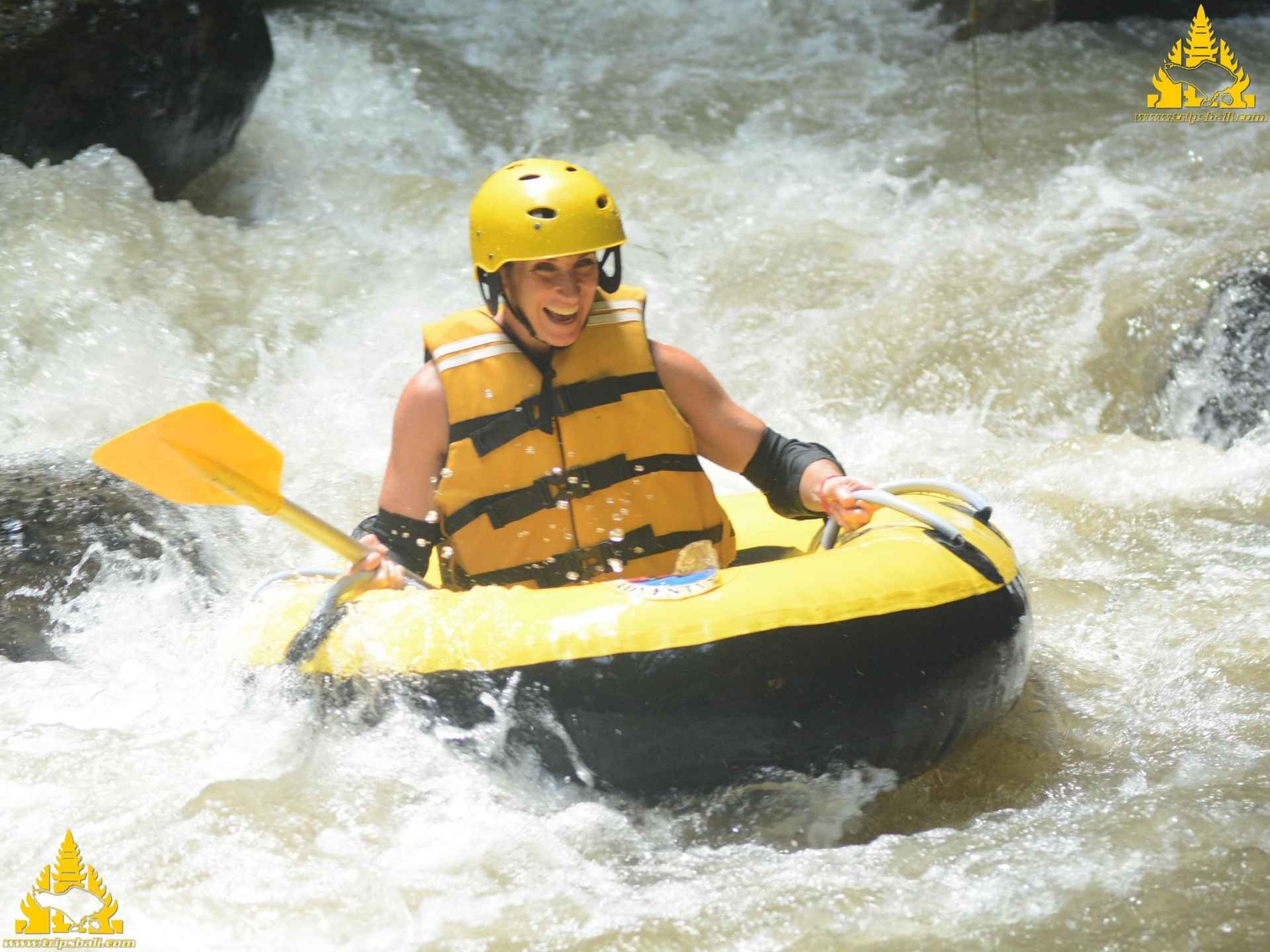 Tubing Adventure Bali, bali wos tubing